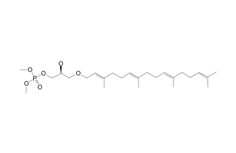 DIMETHYL-[2-(2-S)-HYDROXY-3-O-GERANYLGERANYLGLYCEROL]-PHOSPHONATE