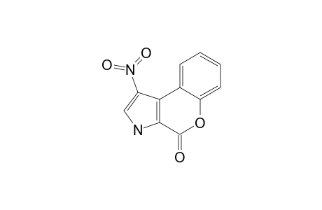 1-NITRO-PYRROLO-[2.3-C]-[1]-BENZOPYRAN-4-ONE