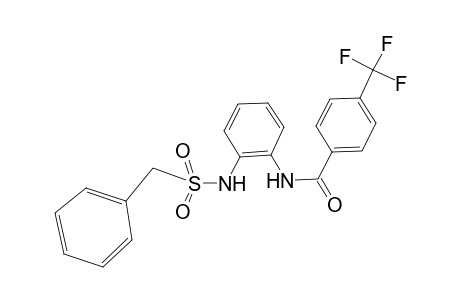 N-[2-(benzylsulfonylamino)phenyl]-4-(trifluoromethyl)benzamide