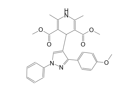 3,5-pyridinedicarboxylic acid, 1,4-dihydro-4-[3-(4-methoxyphenyl)-1-phenyl-1H-pyrazol-4-yl]-2,6-dimethyl-, dimethyl ester