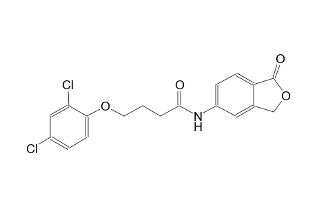 4-(2,4-dichlorophenoxy)-N-(1-oxo-1,3-dihydro-2-benzofuran-5-yl)butanamide