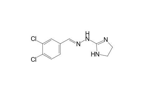3,4 -dichlorobenzaldehyde, (2-imidazolin-2-yl) hydrazone