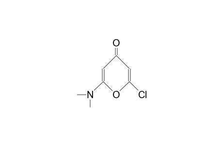 2-Chloro-6-dimethylamino-pyran-4-one