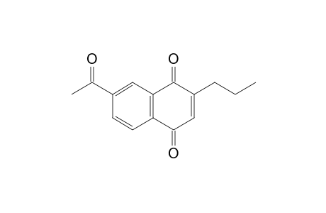 7-Acetyl-2-propylnaphthalene-1,4-dione