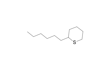 2-Hexyltetrahydro-2H-thiopyran