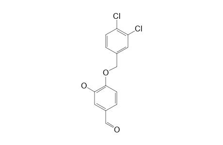 4-(3,4-DICHLOROBENZYLOXY)-3-HYDROXYBENZALDEHYDE