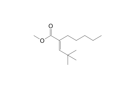 (E)-methyl 2-(2,2-dimethylpropylidene)heptanoate