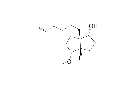 1-(5-Hexenyl)-2-hydroxy-6-methoxybicyclo[3.3.0]octane