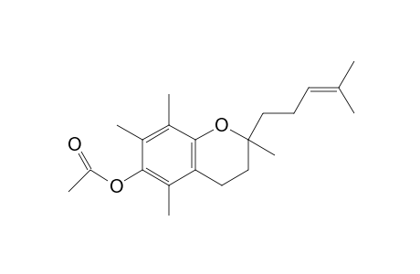 acetic acid [2,5,7,8-tetramethyl-2-(4-methylpent-3-enyl)chroman-6-yl] ester