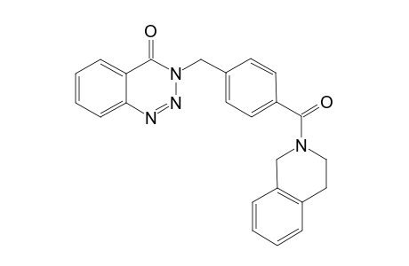 3-[4-(3,4-dihydro-1H-isoquinoline-2-carbonyl)benzyl]-1,2,3-benzotriazin-4-one