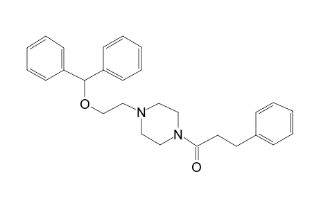 Piperazine, 1-benzylacetyl-4-[[2-diphenylmethoxy]ethyl]-