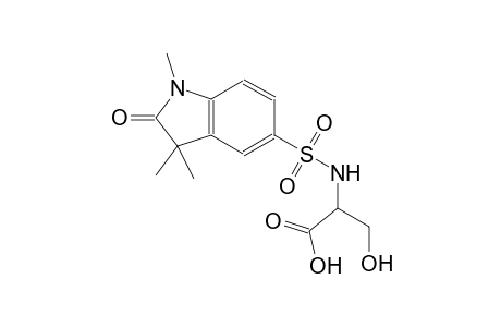 serine, N-[(2,3-dihydro-1,3,3-trimethyl-2-oxo-1H-indol-5-yl)sulfonyl]-