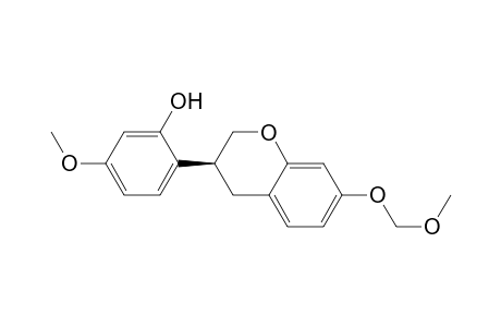 Phenol, 2-[3,4-dihydro-7-(methoxymethoxy)-2H-1-benzopyran-3-yl]-5-methoxy-, (S)-