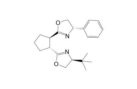 (1R,2R)-1-[4'-(S)-tert-Butyloxazolin-2'-yl]-2-[4"-(S)-phenyloxazolin-2"-yl]cyclopentane