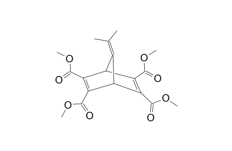 7-ISOPROPYLIDENBICYCLO-[2.2.1]-HEPTA-2,5-DIEN-2,3,5,6-TETRACARBONSAEURE-TETRAMETHYLESTER