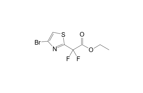 2-(4-bromo-2-thiazolyl)-2,2-difluoroacetic acid ethyl ester