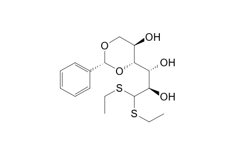 D-Glucose, 4,6-O-(phenylmethylene)-, diethyl mercaptal, (R)-