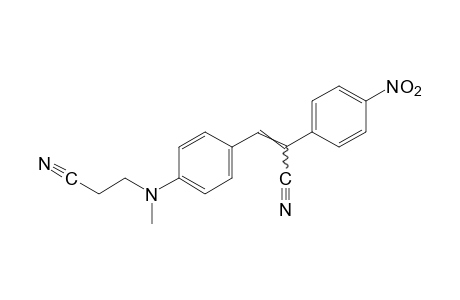 3-{p-[(2-cyanoethyl)methylamino]phenyl}-2-(p-nitrophenyl)acrylonitrile