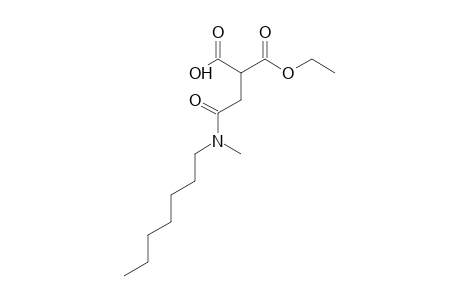 2-[(Heptyl-methyl-carbamoyl)-methyl]-malonic acid, monoethyl ester