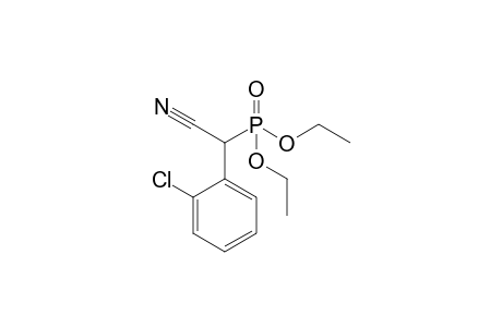 2-(2-Chlorophenyl)-2-diethoxyphosphoryl-acetonitrile