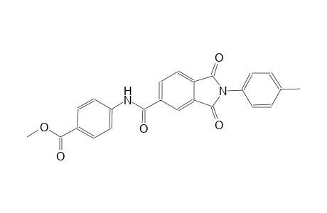 benzoic acid, 4-[[[2,3-dihydro-2-(4-methylphenyl)-1,3-dioxo-1H-isoindol-5-yl]carbonyl]amino]-, methyl ester