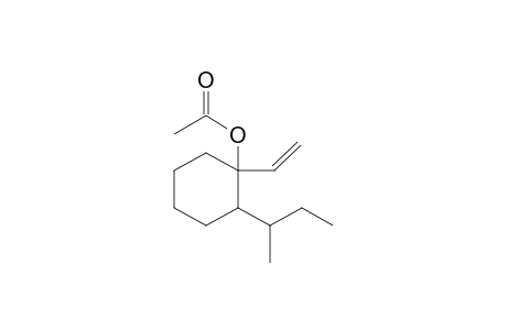 Vinylcyclohexane <1-acetoxy-, 2-sec-butyl->