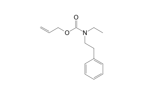 Carbonic acid, monoamide, N-(2-phenylethyl)-N-ethyl-, allyl ester