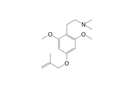 N,N-Dimethyl-2,6-dimethoxy-4-(2-methyl-2-propenoxy)phenethylamine