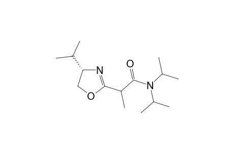 N,N-Di-isopropyl-2-(4,5-dihydro-4(S)-isopropyloxazol-2-yl)propanamide isomer