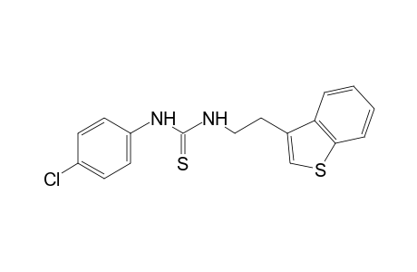 1-[2-(benzo[b]thien-3-yl)ethyl]-3-(p-chlorophenyl)-2-thiourea