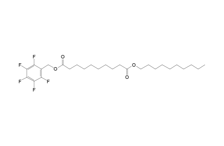 Sebacic acid, decyl pentafluorobenzyl ester