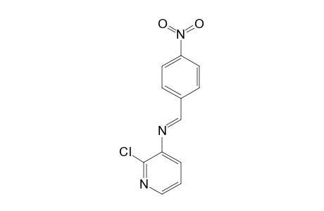 (2-CHLOROPYRIDINE-3-YL)-(4-NITROBENZYLIDENE)-AMINE