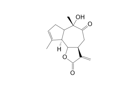 10-hydroxy-9-oxo-guaia-3,11(13)-dien-12,6-olide