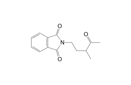 2-(3-Methyl-4-oxidanylidene-pentyl)isoindole-1,3-dione