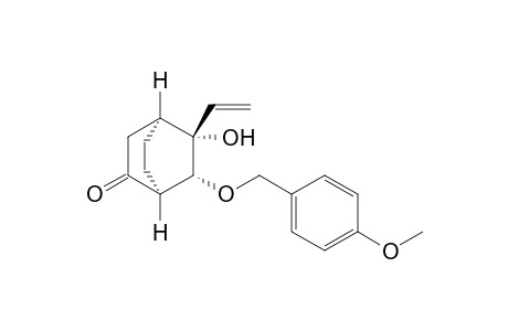 (1S,2S,3R,4S)-2-ethenyl-2-hydroxy-3-[(4-methoxyphenyl)methoxy]-5-bicyclo[2.2.2]octanone