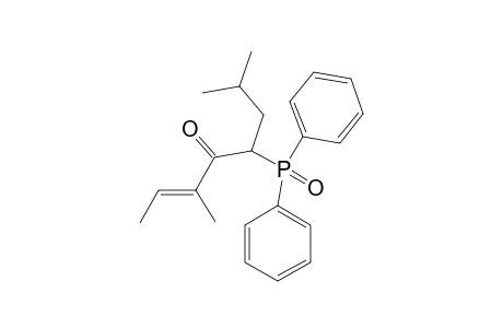 E-3,7-Dimethyl-5-diphenylphosphinoyloct-2-en-4-one