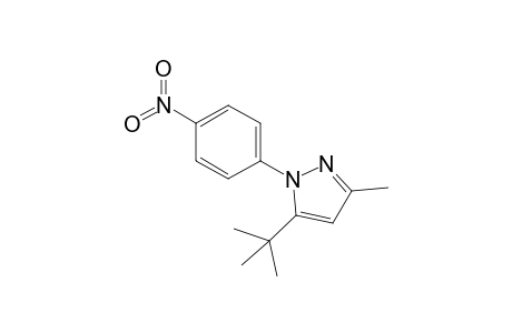 5-tert-Butyl-3-methyl-1-(4-nitrophenyl)pyrazole