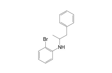 2-Bromo-N-(1-methyl-2-phenylethyl)aniline