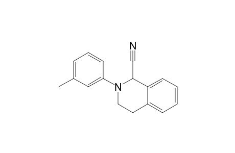 2-(3-METHYLPHENYL)-1,2,3,4-TETRAHYDROISOQUINOLINE-1-CARBONITRILE