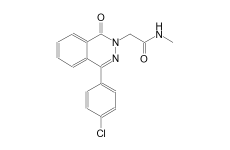 2-(4-(4-chlorophenyl)-1-oxo-2(1H)-phthalazinyl)-N-methylacetamide
