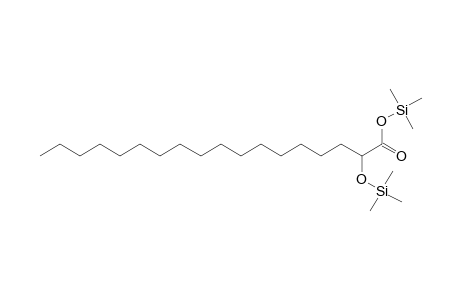 2-(Trimethylsilyl)oxy-octadecanoic acid trimethylsilyl ester