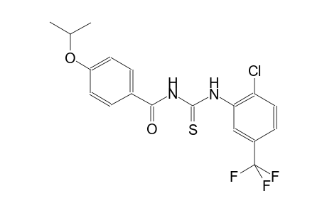 N-[2-chloro-5-(trifluoromethyl)phenyl]-N'-(4-isopropoxybenzoyl)thiourea