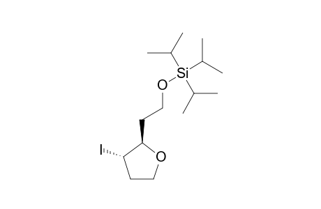 (2RS,3SR)-3-IODO-2-(2'-TRIISOPROPYLSILYL-OXYETHYL)-TETRAHYDROFURAN