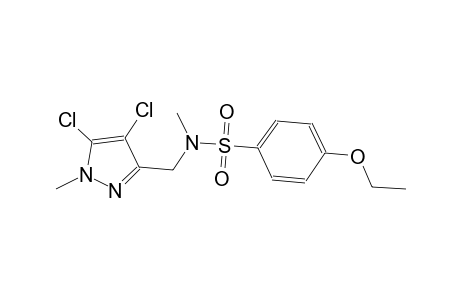 benzenesulfonamide, N-[(4,5-dichloro-1-methyl-1H-pyrazol-3-yl)methyl]-4-ethoxy-N-methyl-