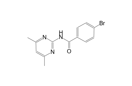 benzamide, 4-bromo-N-(4,6-dimethyl-2-pyrimidinyl)-