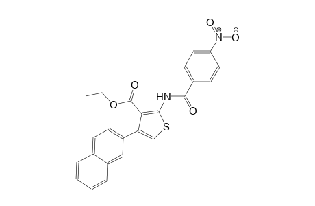 ethyl 4-(2-naphthyl)-2-[(4-nitrobenzoyl)amino]-3-thiophenecarboxylate