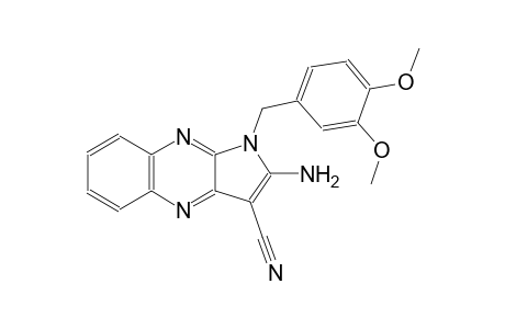 2-amino-1-(3,4-dimethoxybenzyl)-1H-pyrrolo[2,3-b]quinoxaline-3-carbonitrile
