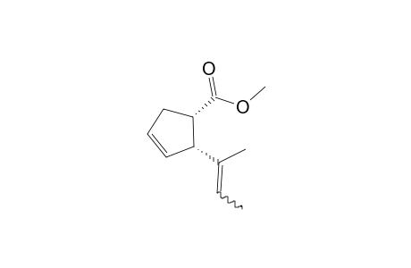 Methyl (1S,2R)-2-(but-2-en-2-yl)cyclopent-3-enecarboxylate