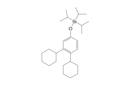 (3,4-Dicyclohexylphenoxy)triisopropylsilane