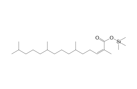 2,6,10,14-tetramethylpentadec-2(Z)-enoic acid trimethylsilyl ester